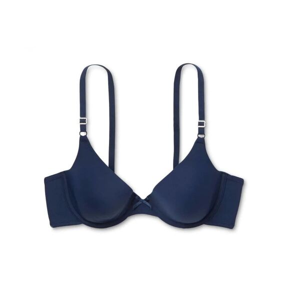 Maidenform Bra 40C Underwire Self Expressions T-Shirt Blue NWOT - Picture 1 of 14